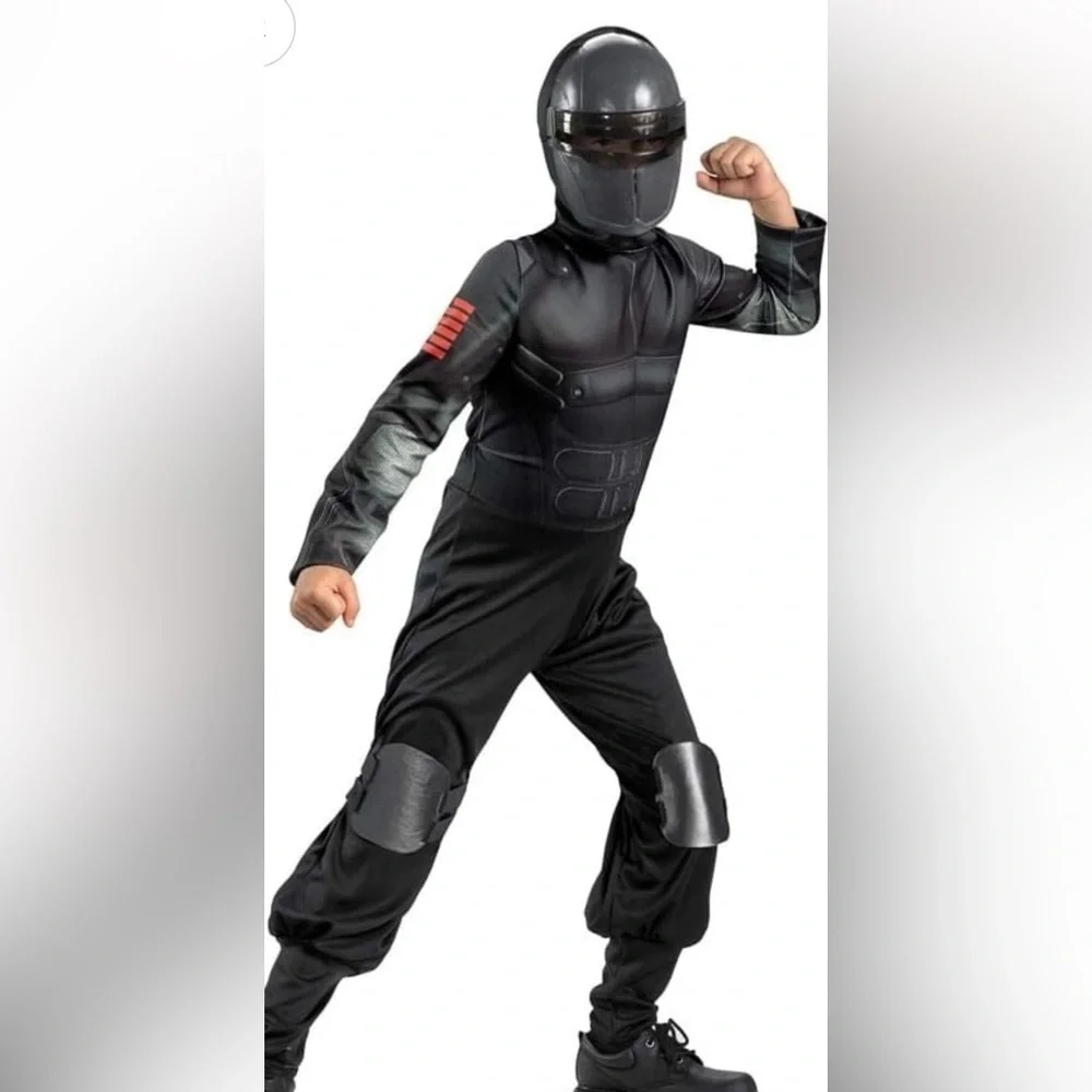 Disguise Costumes GI. Joe Retaliation Snake Eyes Classic, boys M Halloween